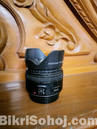 Canon 50mm prime lens